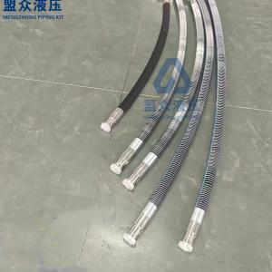 Cat 336 Hose Pipe With Flange Connector