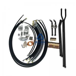 Excavator hammer piping kits
