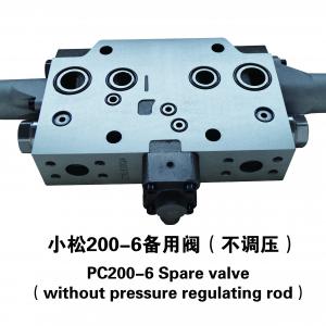 Excavator spare valve