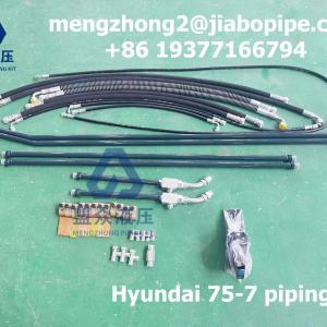 Hyundai 75  welded hydraulic line kit