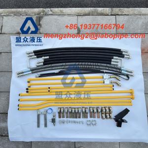 SANY 375 excavator piping system